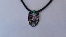 Pendentif tête de mort mexicaine